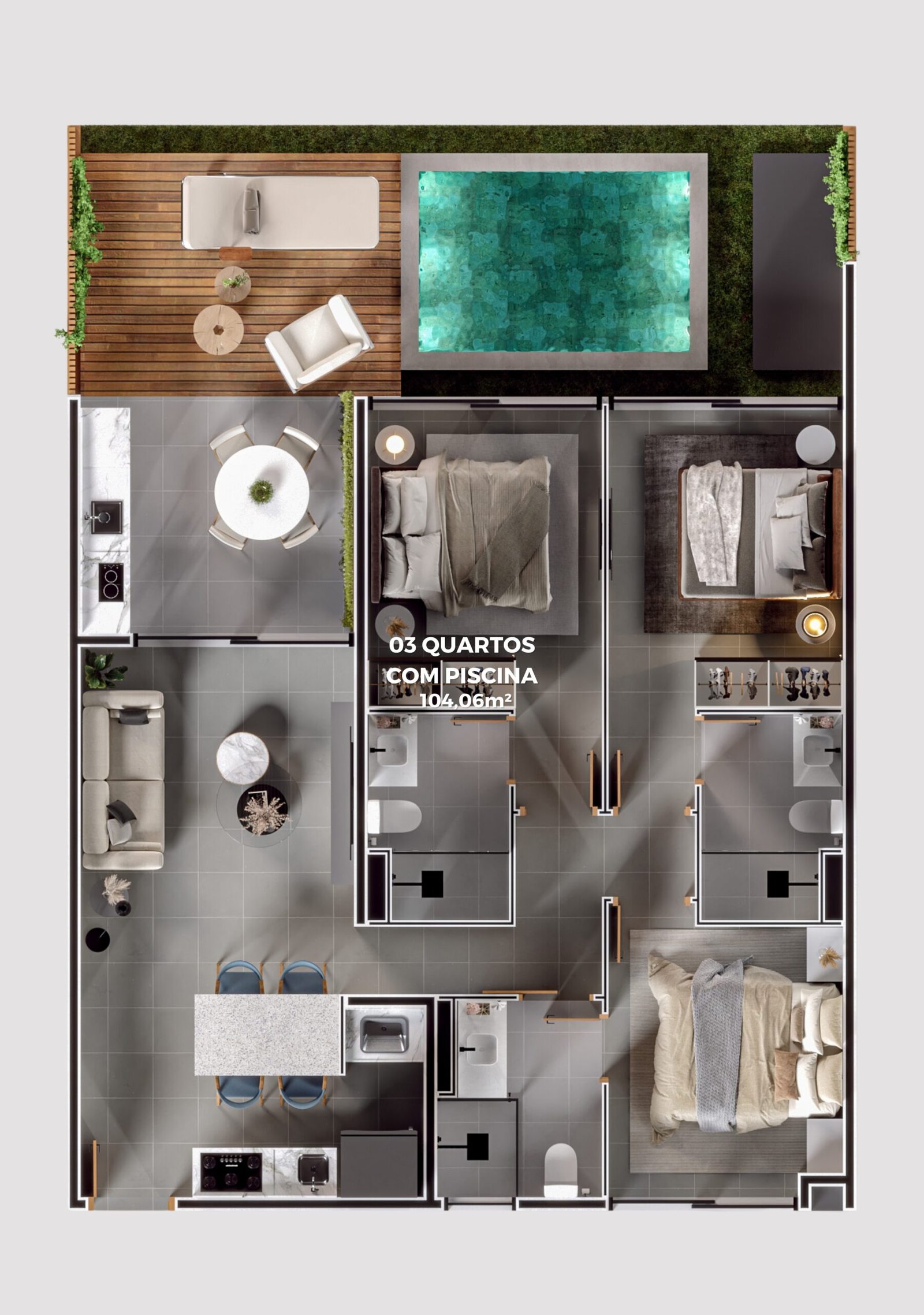 LL13 - 3Q COM PISCINA