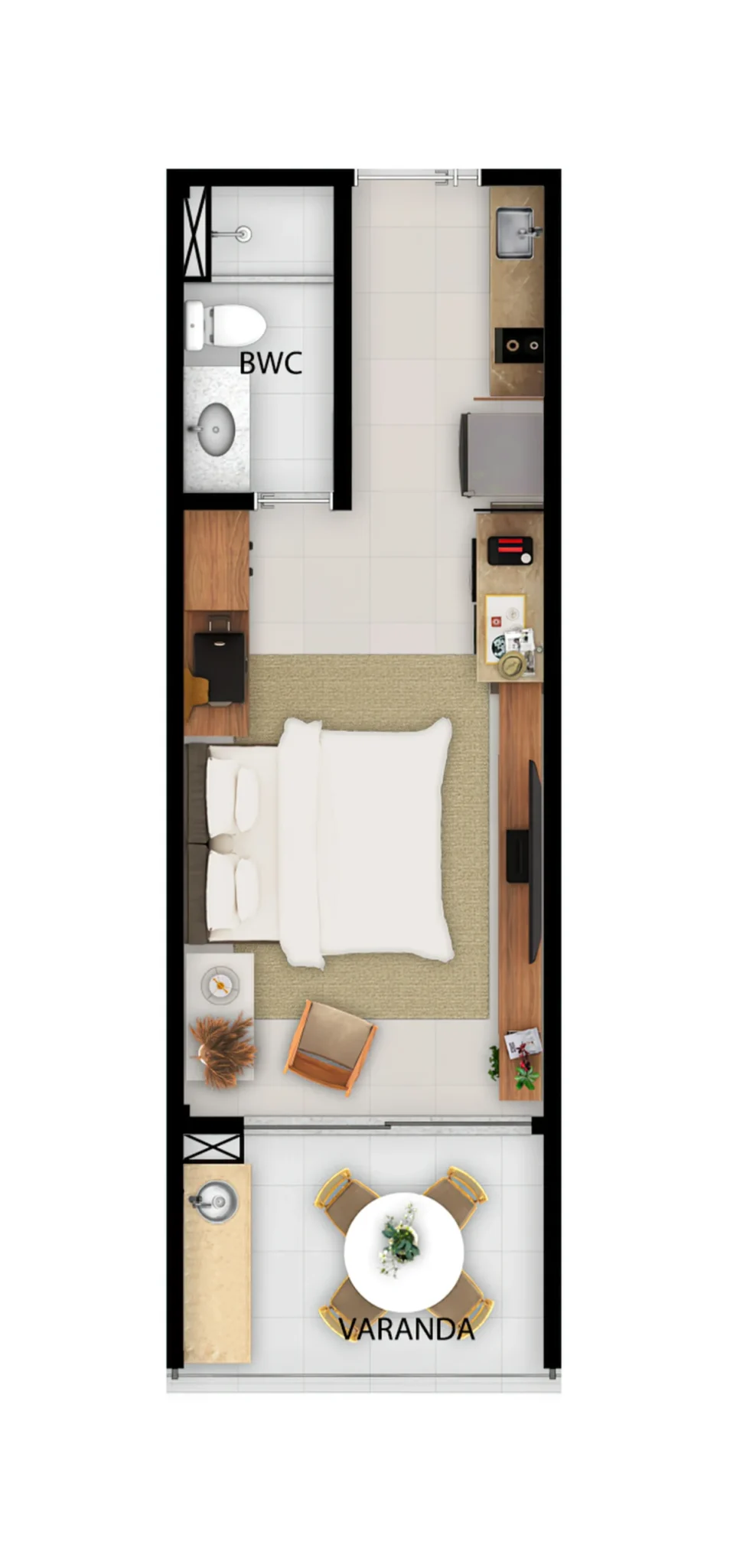 PAVIMENTO 32M2 STUDIO