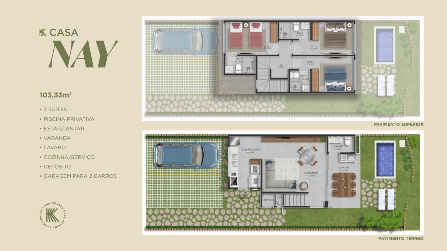planta casa nay - kaak morada
