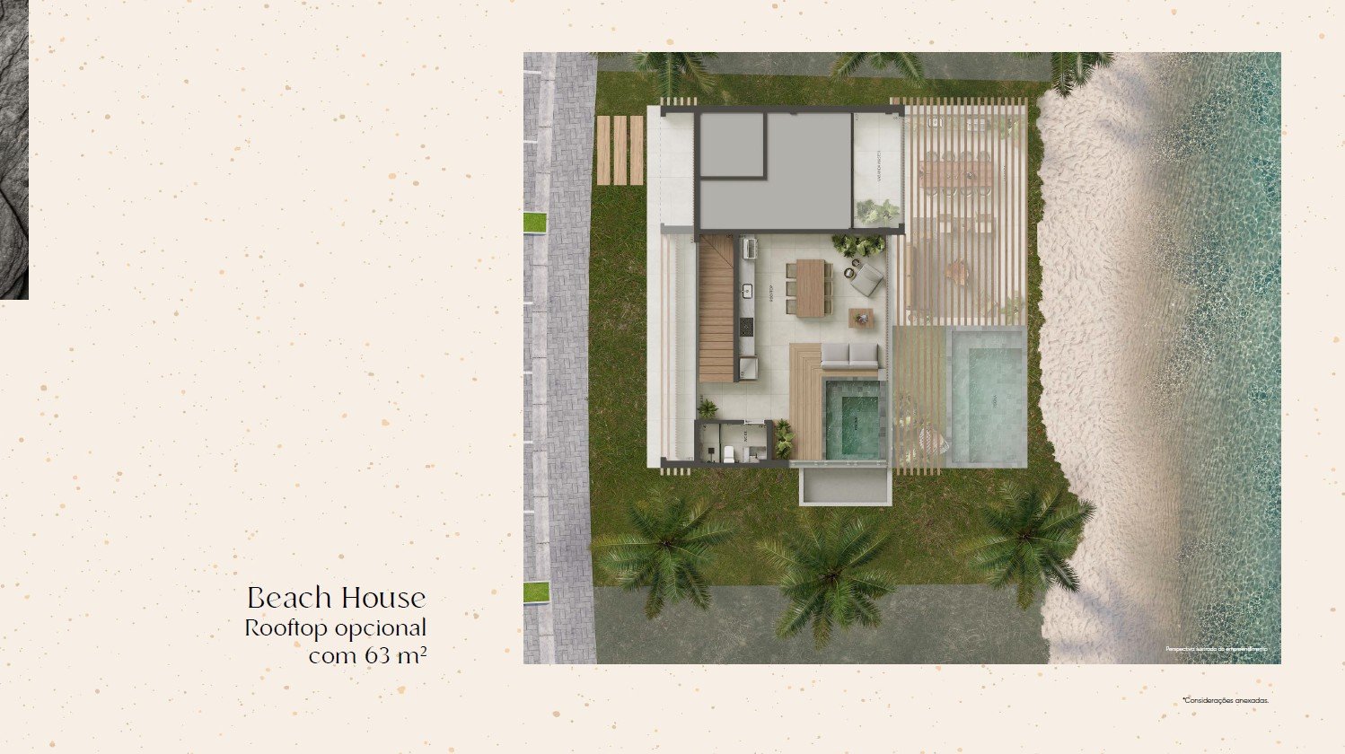 Entre Águas Milagres - Planta Beach House Rooftop