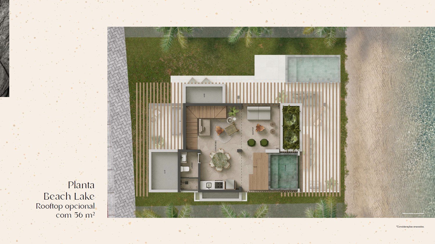 Entre Águas Milagres - Planta Beach Lake Rooftop