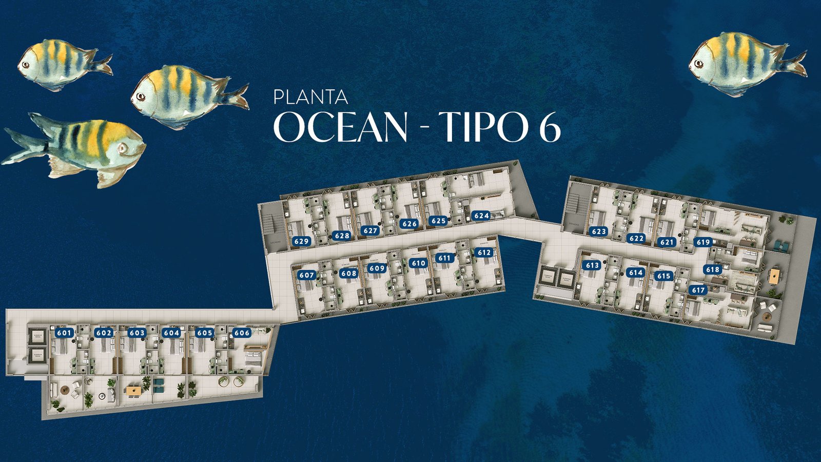 Quinta das Mangueiras - Planta Ocean - Tipo 6