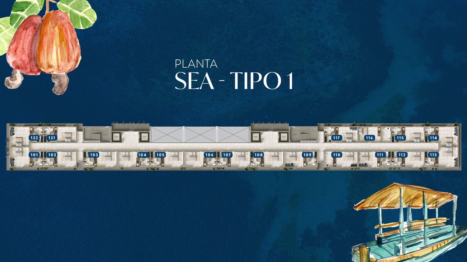 Quinta das Mangueiras - Planta SEA - Tipo 1