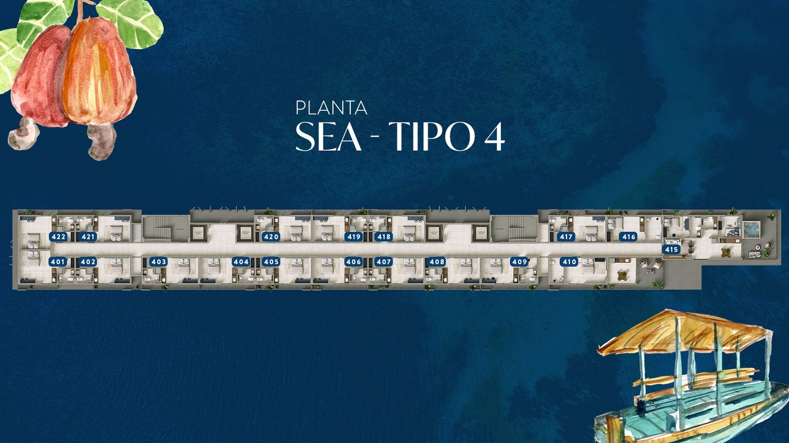 Quinta das Mangueiras - Planta SEA - Tipo 4