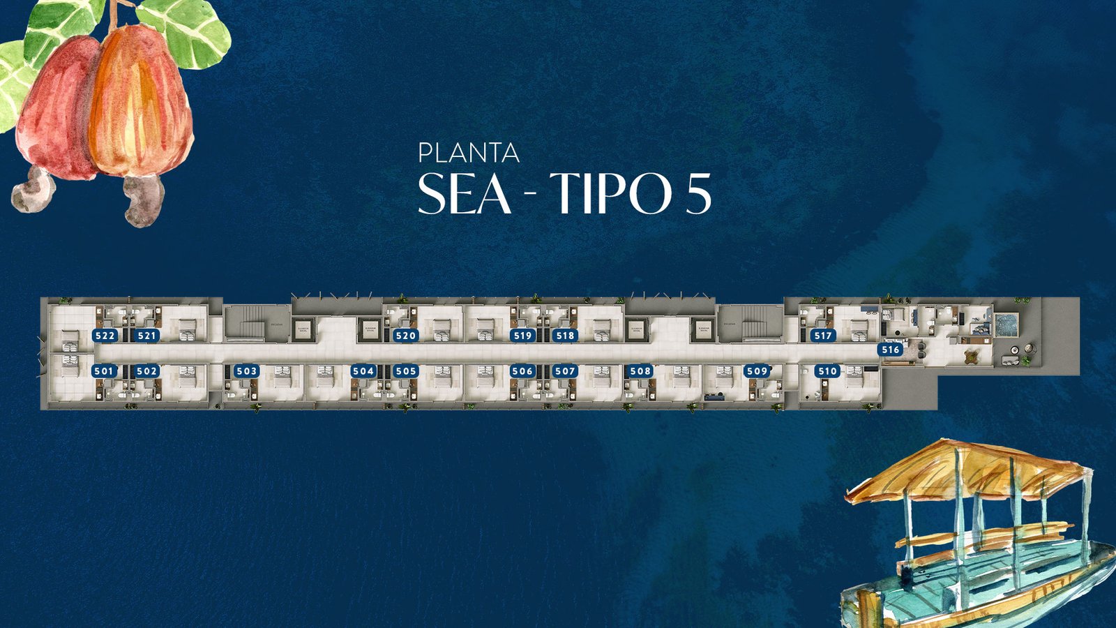 Quinta das Mangueiras - Planta SEA - Tipo 5